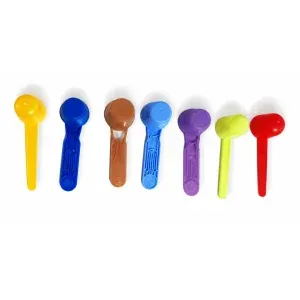 Plastic spoons